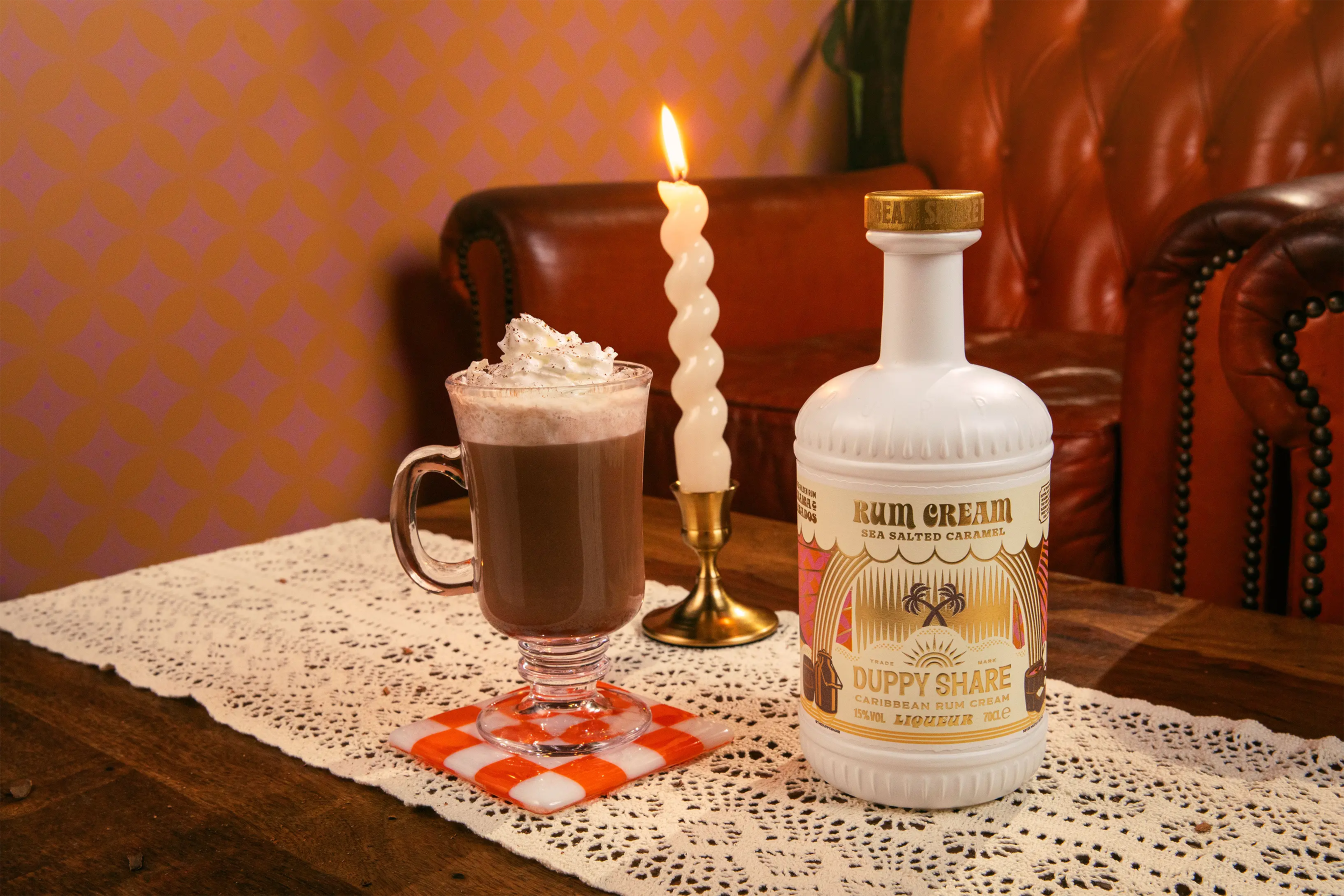Rum Cream Hot Chocolate