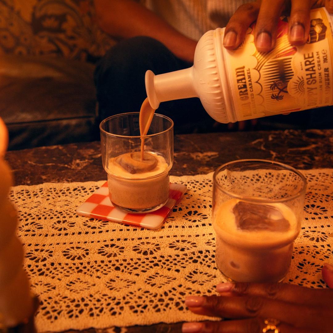 Salted Caramel Rum Cream Liqueur