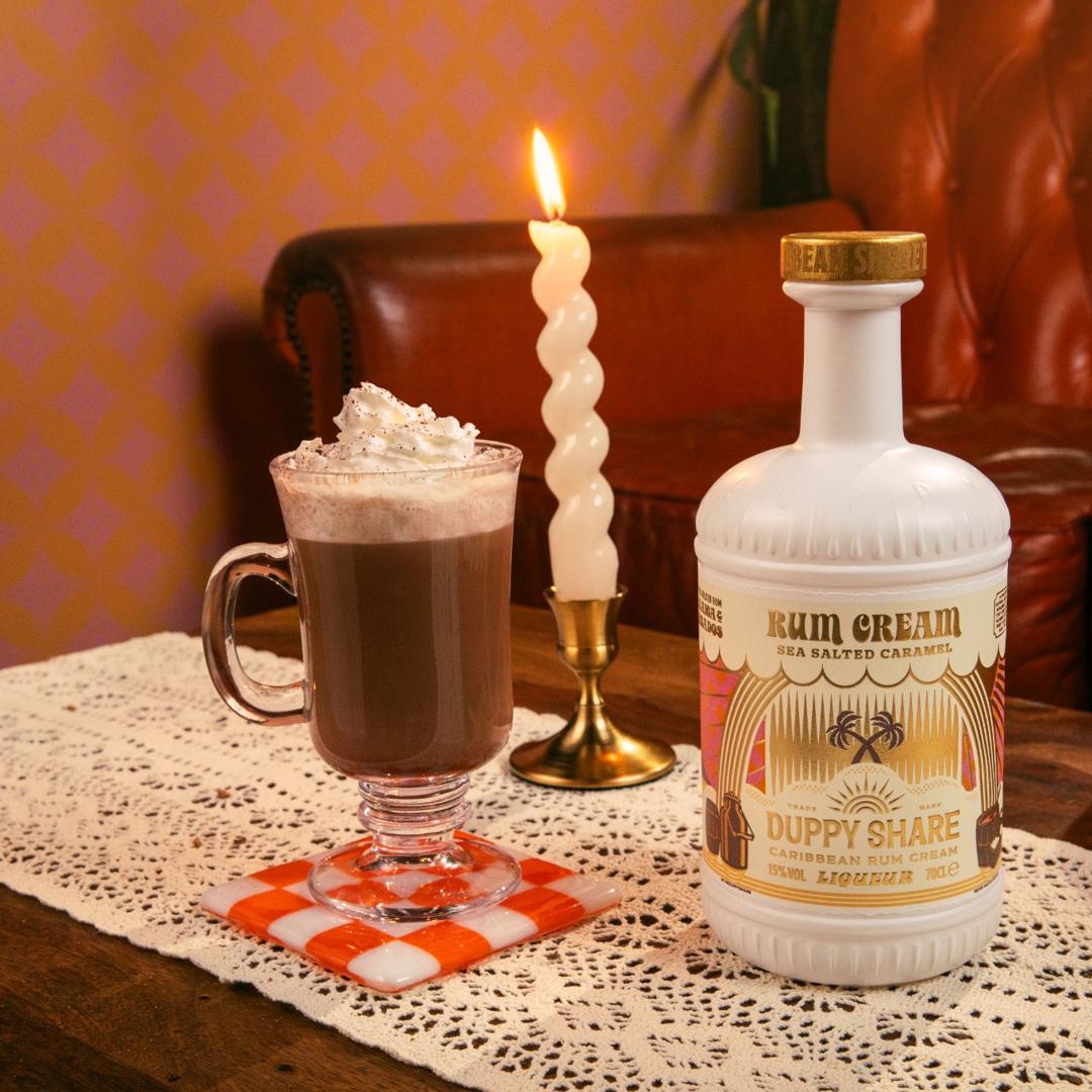 Salted Caramel Rum Cream Liqueur